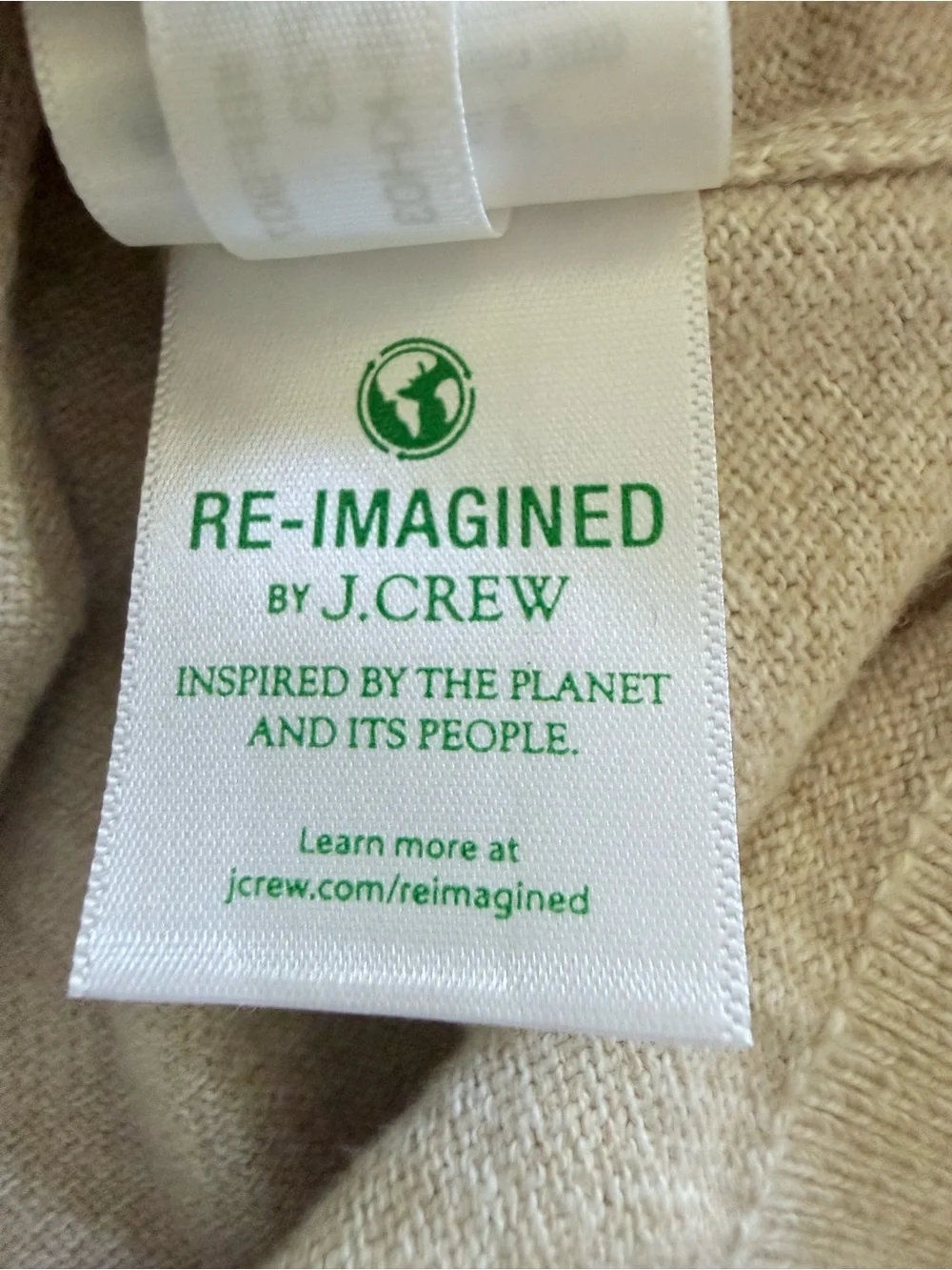 J. Crew Short Sleeve Crewneck Tee sweater in Light Taupe